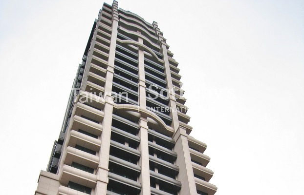 揚昇君臨景觀鋼骨豪邸建物外觀