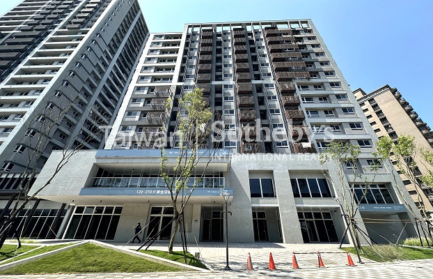 淡海全新輕軌社區二樓金店建物外觀