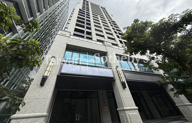 敦南富邦藝樹面樹海建物外觀