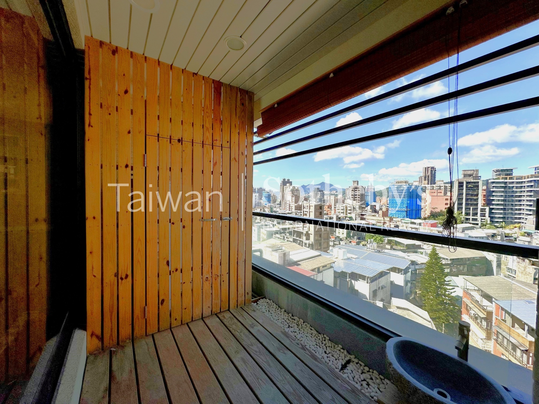 北投日式美學溫泉宅陽台