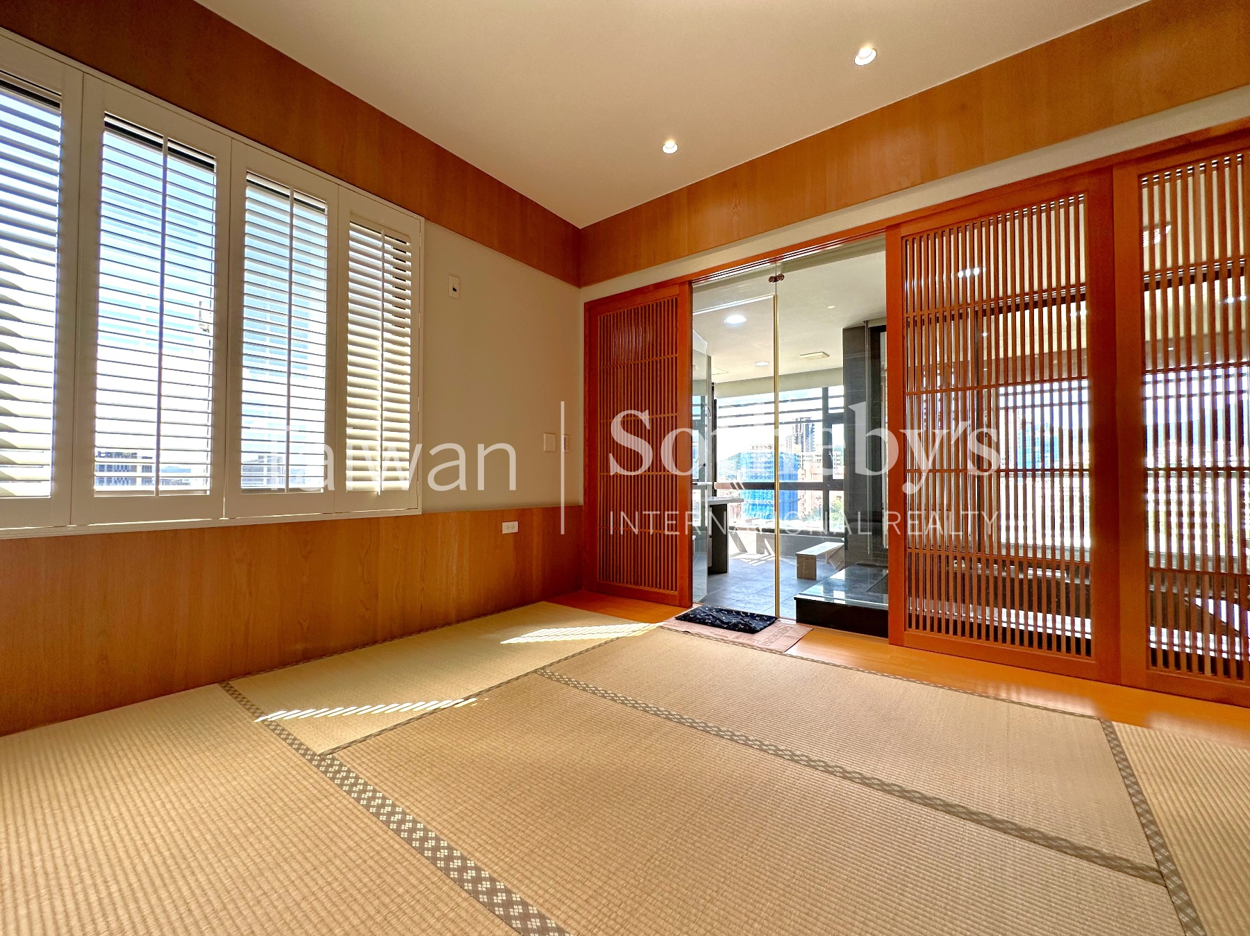 北投日式美學溫泉宅室內照