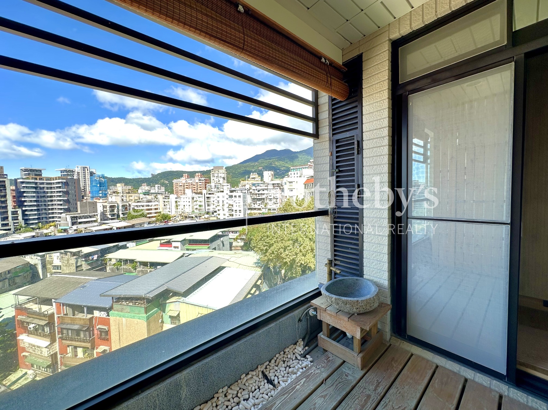 北投日式美學溫泉宅陽台